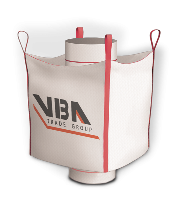 Sac Big Bag 90x90x150 cm cu tub de încărcare și tub de descărcare
