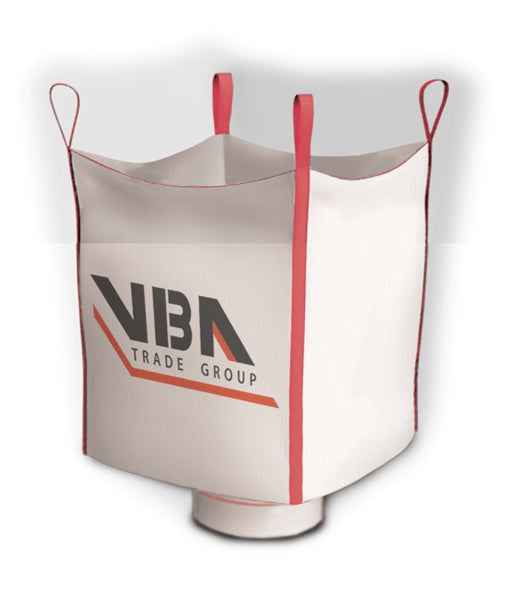 Sac Big Bag 90x90x140 cm cu gură deschisă și tub de descărcare